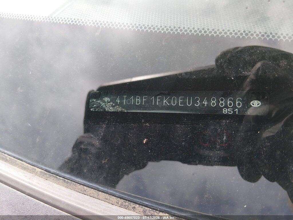 4T1BF1FK0EU348866 2014 TOYOTA CAMRY photo no. 9
