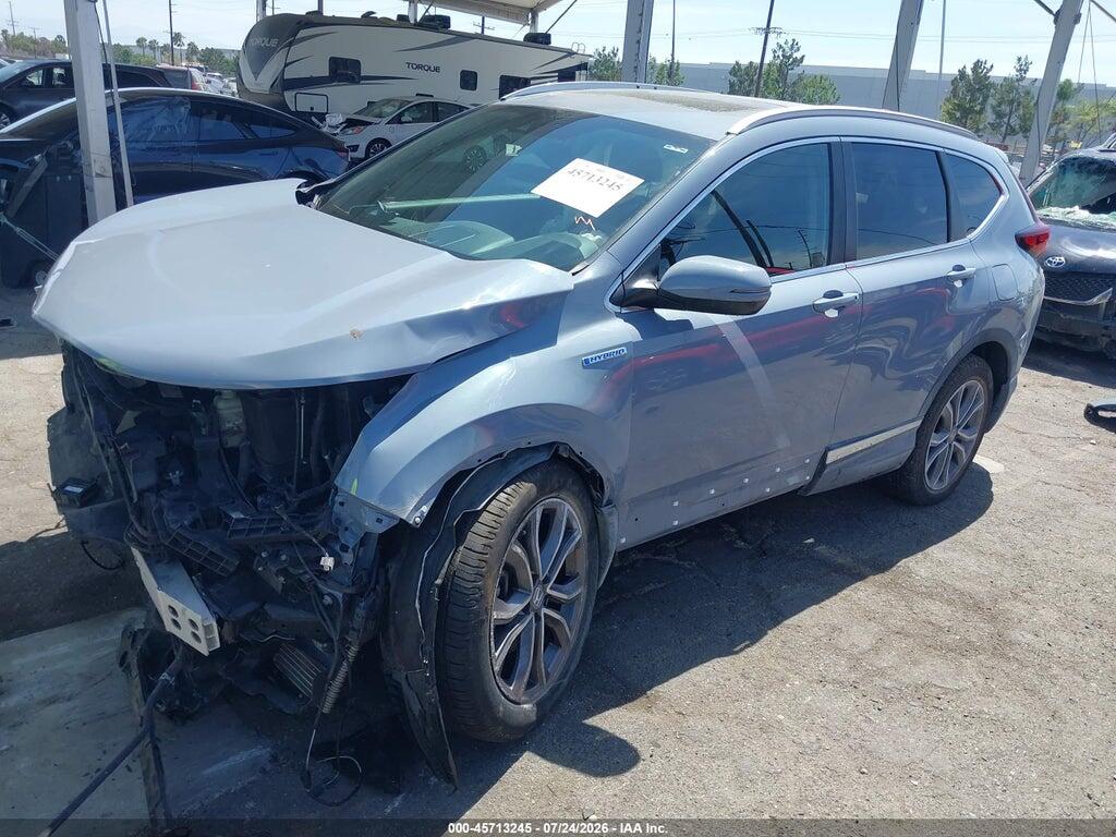 5J6RT6H95NL010253 2022 HONDA CR-V HYBRID photo no. 2