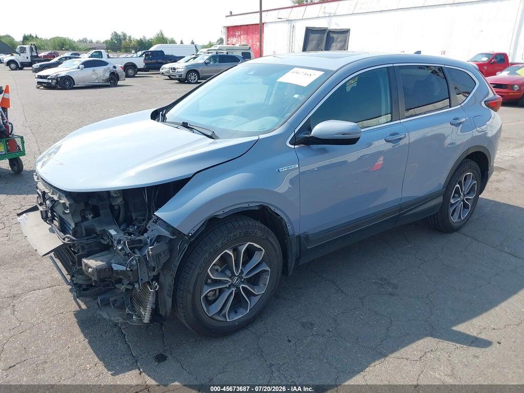 5J6RT6H56NL046935 2022 HONDA CR-V HYBRID photo no. 2