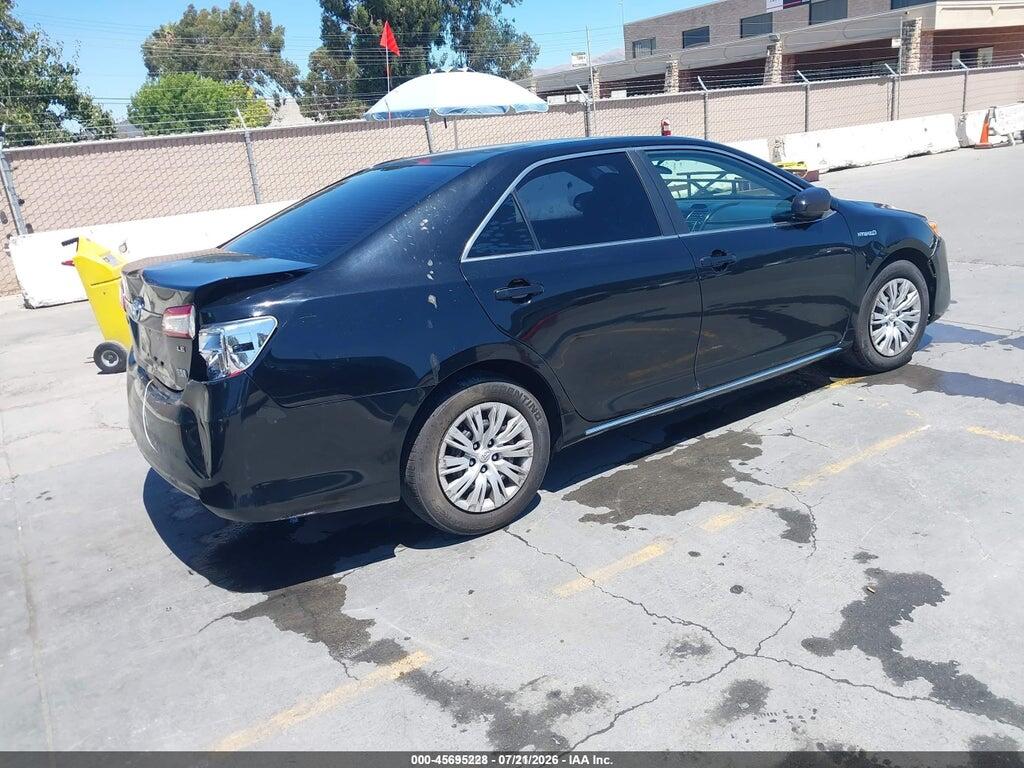 4T1BD1FK4EU098375 2014 TOYOTA CAMRY HYBRID photo no. 4