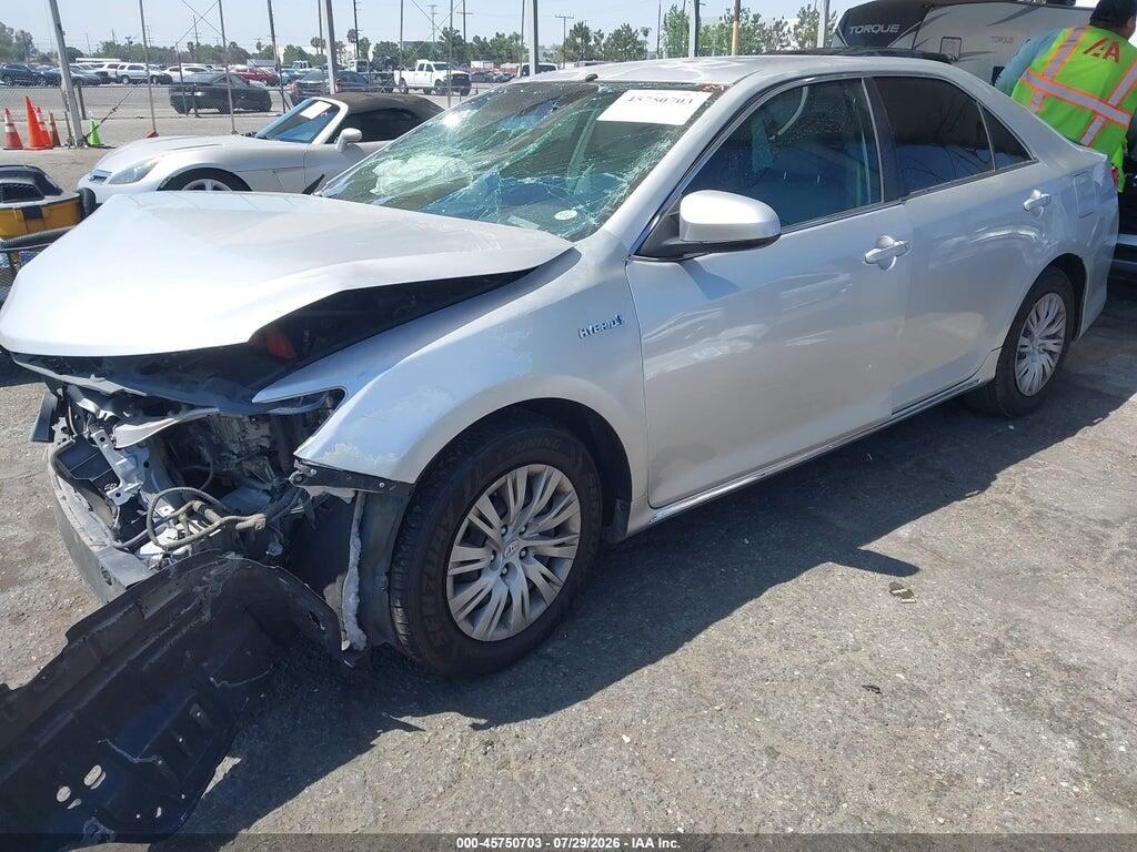 4T1BD1FK2EU098729 2014 TOYOTA CAMRY HYBRID photo no. 2