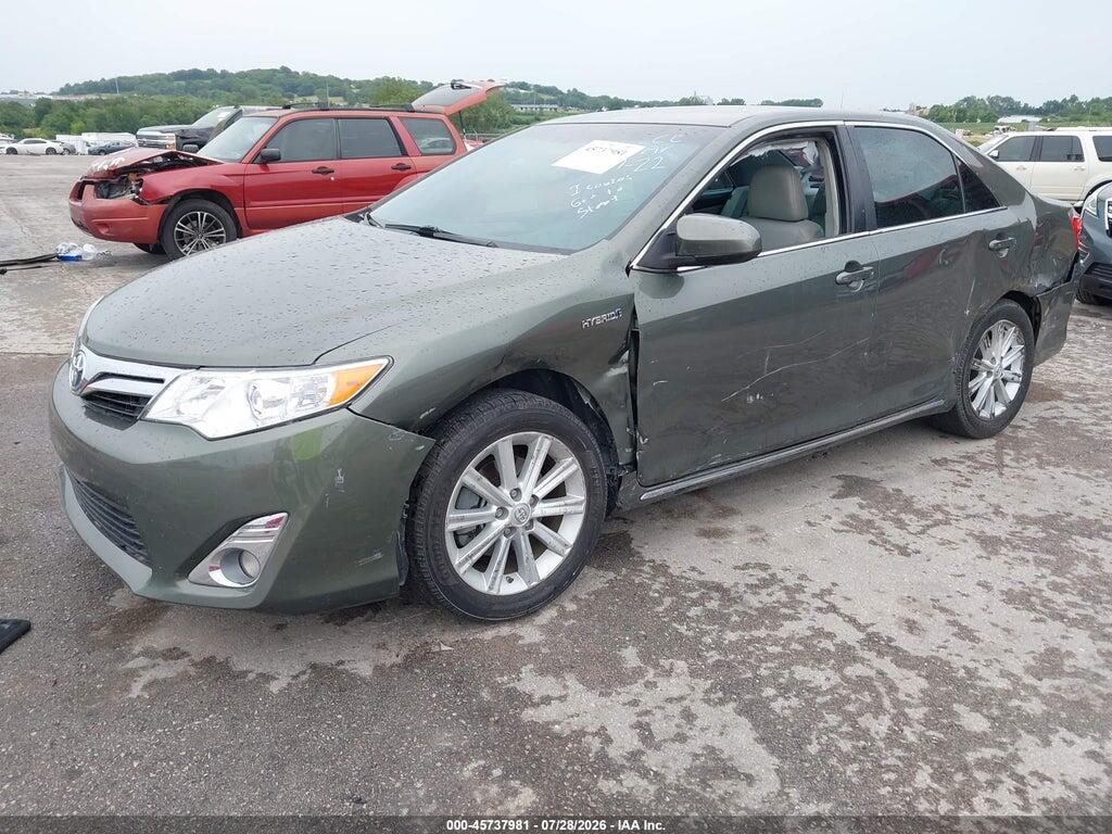 4T1BD1FK0EU104656 2014 TOYOTA CAMRY HYBRID photo no. 2