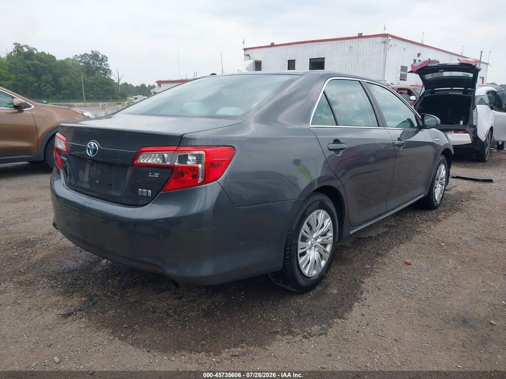 4T1BD1FK2EU141501 2014 TOYOTA CAMRY HYBRID photo no. 4