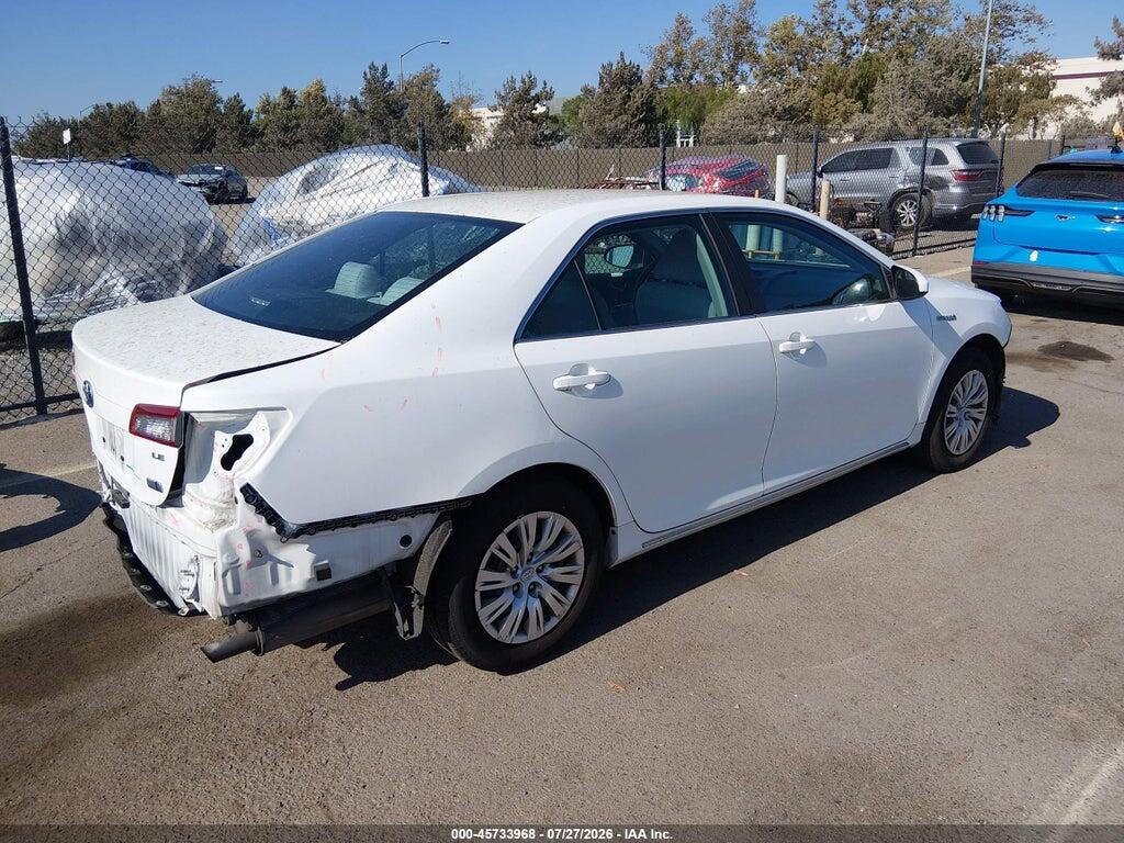4T1BD1FK5EU136101 2014 TOYOTA CAMRY HYBRID photo no. 4