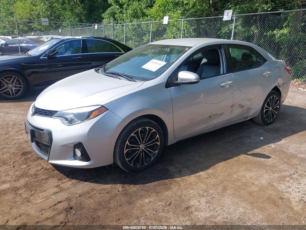 2T1BURHE1EC009207 2014 TOYOTA COROLLA photo no. 2
