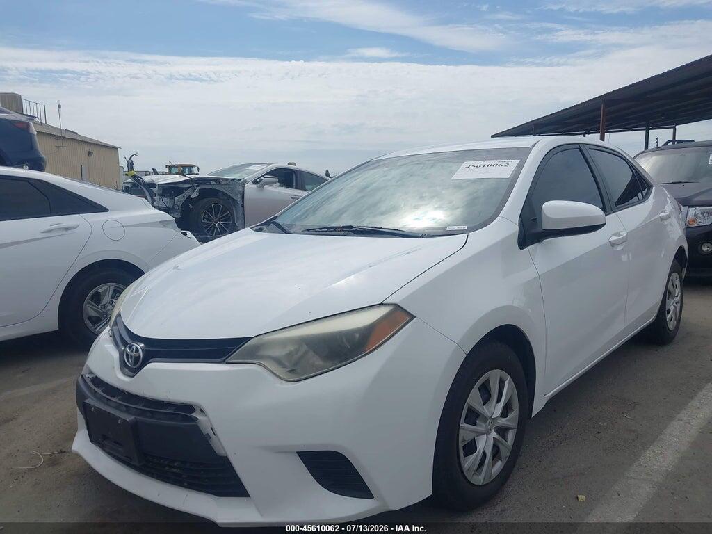 2T1BURHE5EC185340 2014 TOYOTA COROLLA photo no. 2