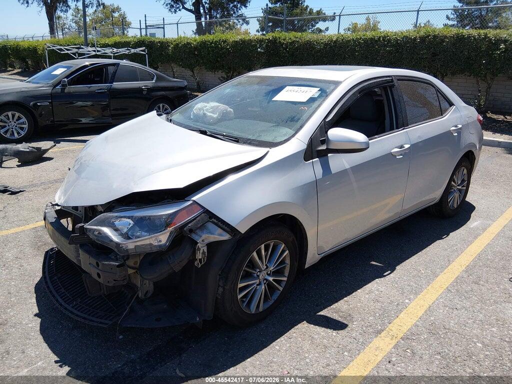 5YFBURHE0EP011465 2014 TOYOTA COROLLA photo no. 2