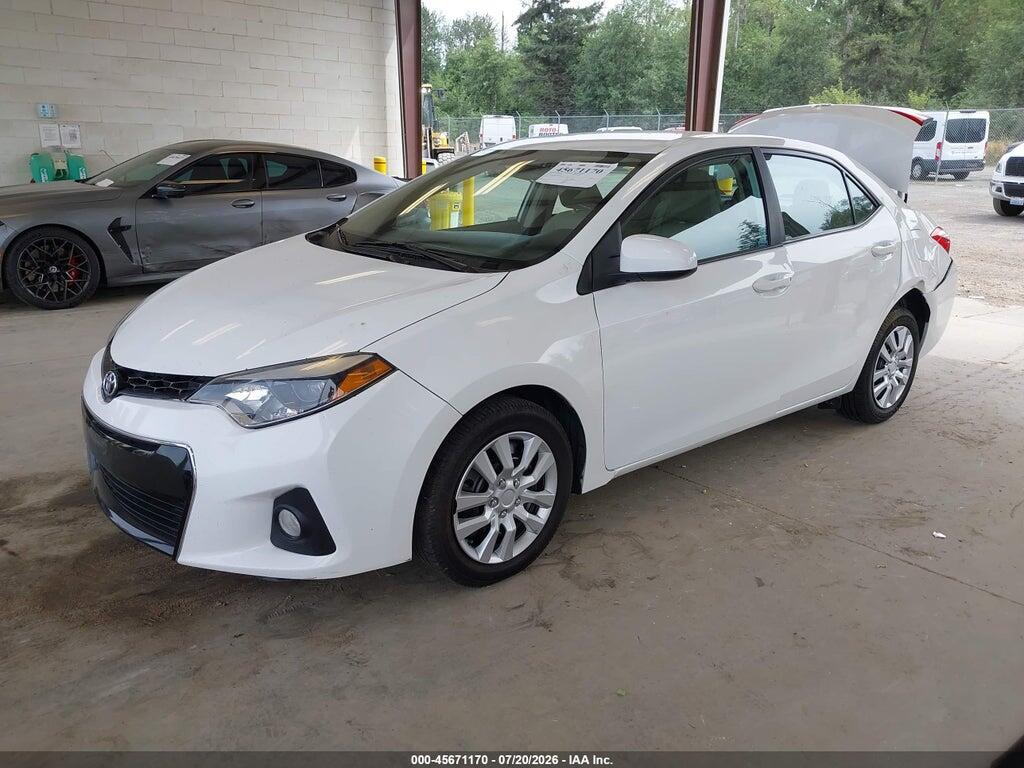 2T1BURHE2EC019308 2014 TOYOTA COROLLA photo no. 2