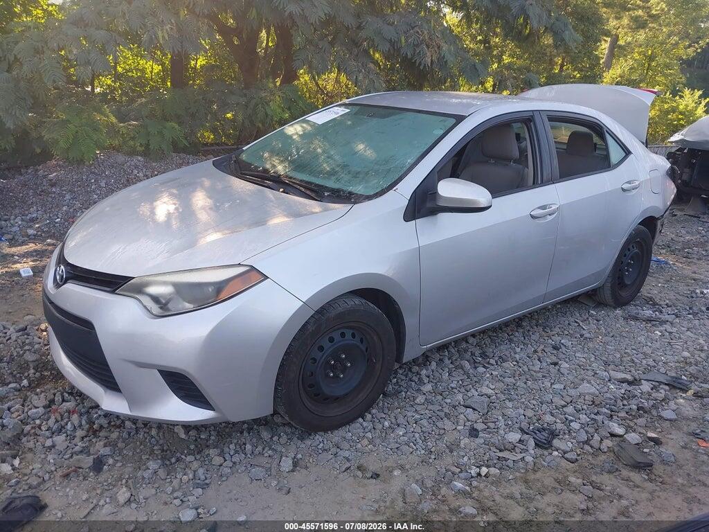 2T1BURHE1EC150729 2014 TOYOTA COROLLA photo no. 2