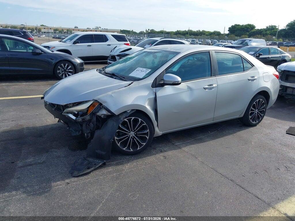 5YFBURHE3EP134158 2014 TOYOTA COROLLA photo no. 2