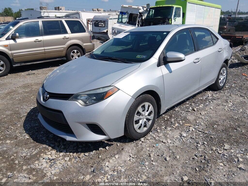 2T1BURHE0EC201850 2014 TOYOTA COROLLA photo no. 2