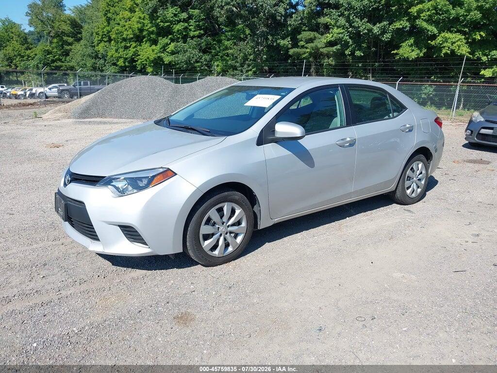 2T1BURHE3EC169704 2014 TOYOTA COROLLA photo no. 2