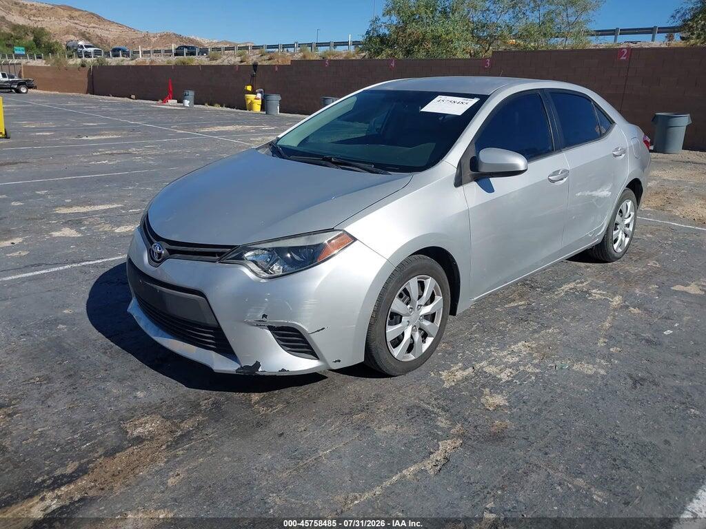 5YFBURHE2EP157866 2014 TOYOTA COROLLA photo no. 2