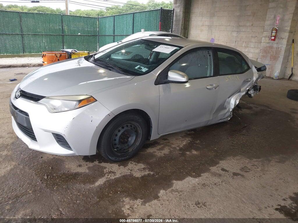 2T1BURHE2EC041597 2014 TOYOTA COROLLA photo no. 2