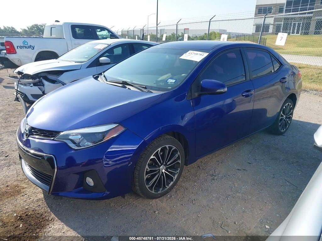 2T1BURHE4EC129308 2014 TOYOTA COROLLA photo no. 2