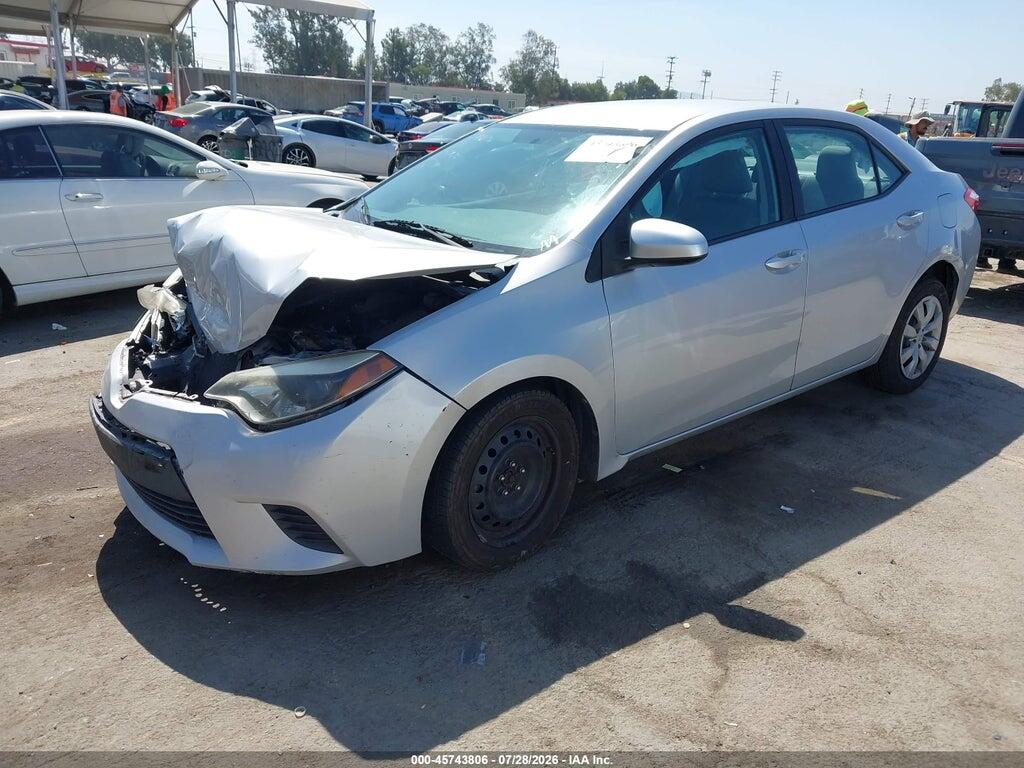 2T1BURHE2EC137438 2014 TOYOTA COROLLA photo no. 2