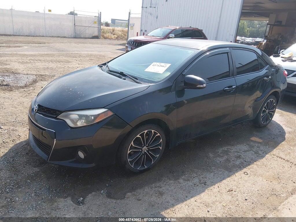 2T1BURHEXEC093205 2014 TOYOTA COROLLA photo no. 2