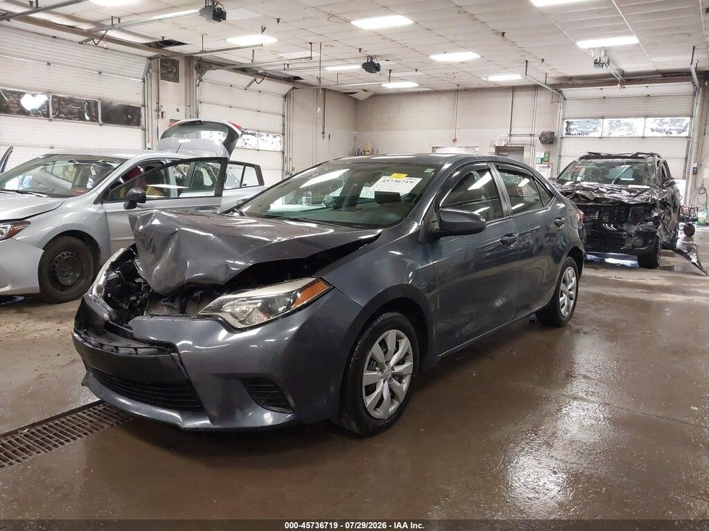 2T1BURHE7EC126550 2014 TOYOTA COROLLA photo no. 2