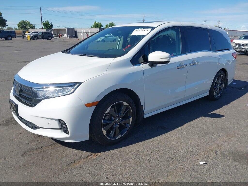 5FNRL6H92NB009554 2022 HONDA ODYSSEY photo no. 2