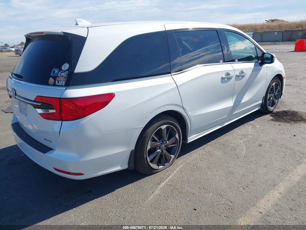 5FNRL6H92NB009554 2022 HONDA ODYSSEY photo no. 4