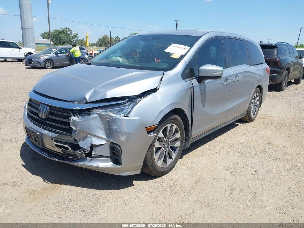 5FNRL6H71NB007616 2022 HONDA ODYSSEY photo no. 2