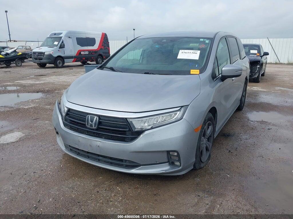 5FNRL6H59NB019690 2022 HONDA ODYSSEY photo no. 2