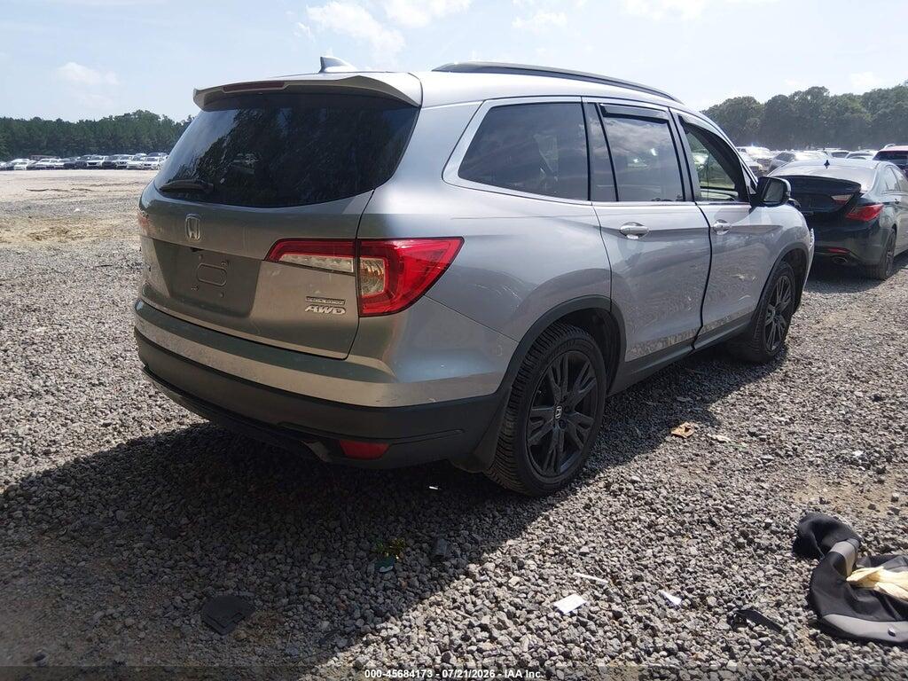 5FNYF6H2XNB082645 2022 HONDA PILOT photo no. 4