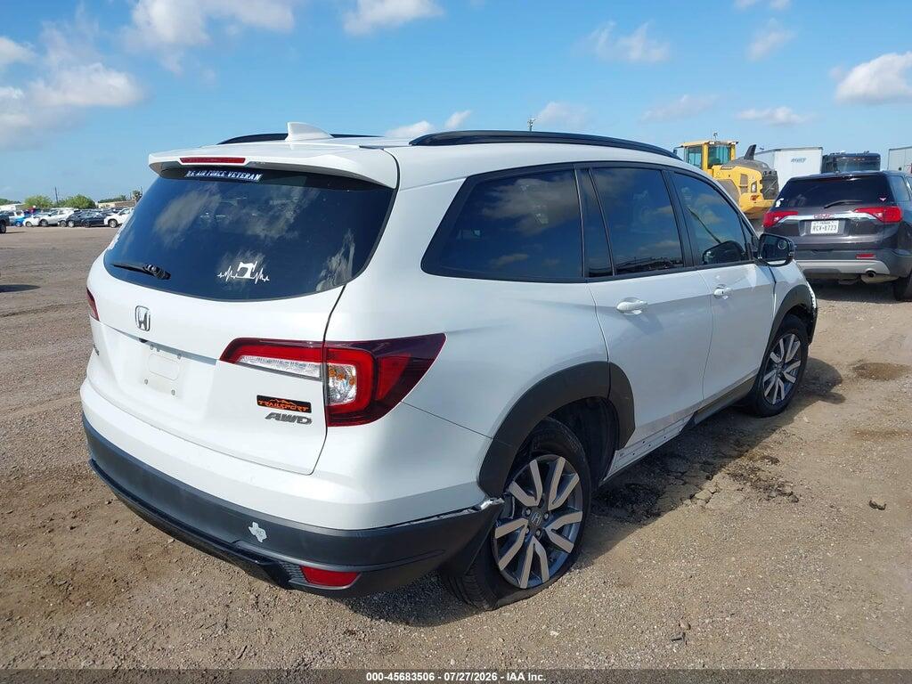 5FNYF6H82NB088766 2022 HONDA PILOT photo no. 4