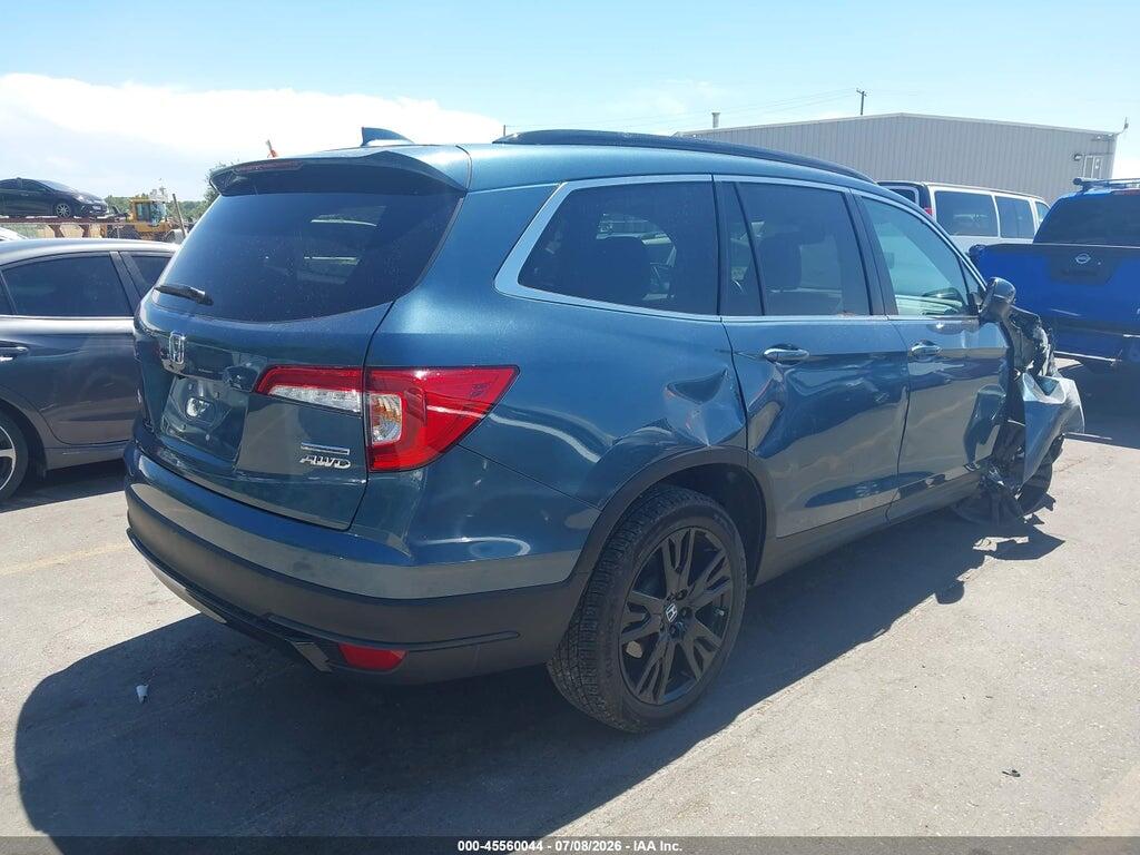 5FNYF6H20NB026679 2022 HONDA PILOT photo no. 4