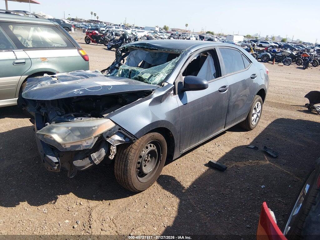 2T1BURHE1EC221203 2014 TOYOTA COROLLA photo no. 2