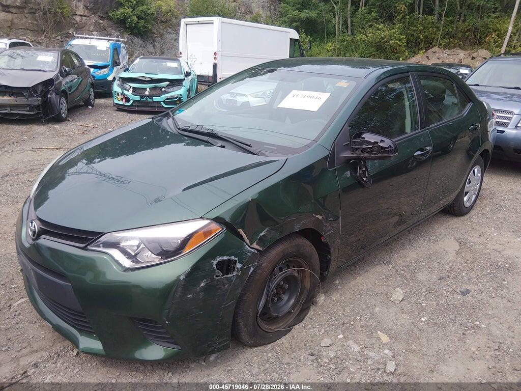 2T1BPRHE6EC149003 2014 TOYOTA COROLLA photo no. 2