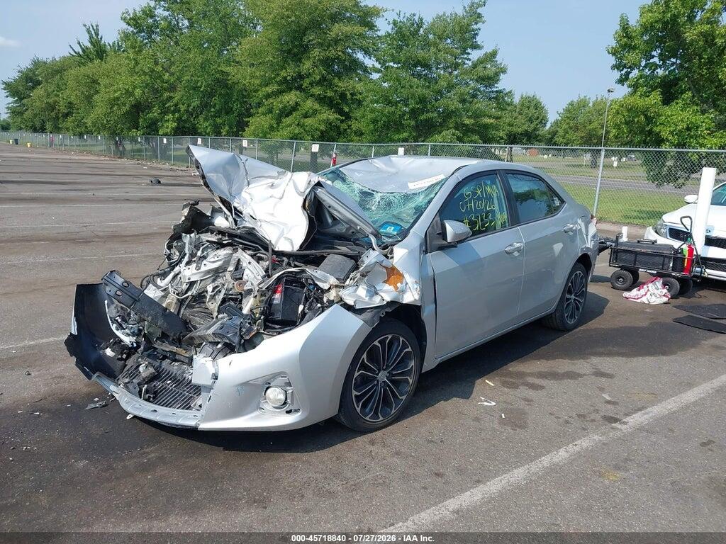 5YFBURHE9EP153233 2014 TOYOTA COROLLA photo no. 2