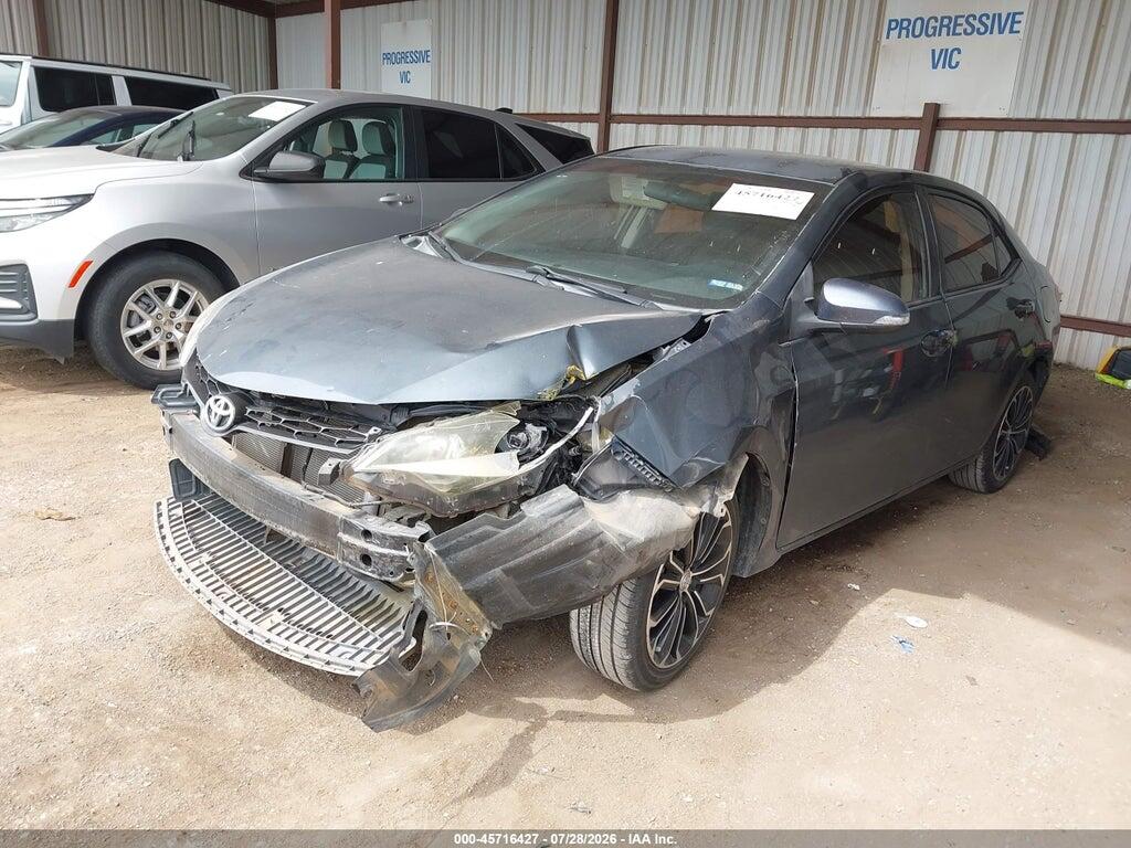 5YFBURHE6EP132498 2014 TOYOTA COROLLA photo no. 2