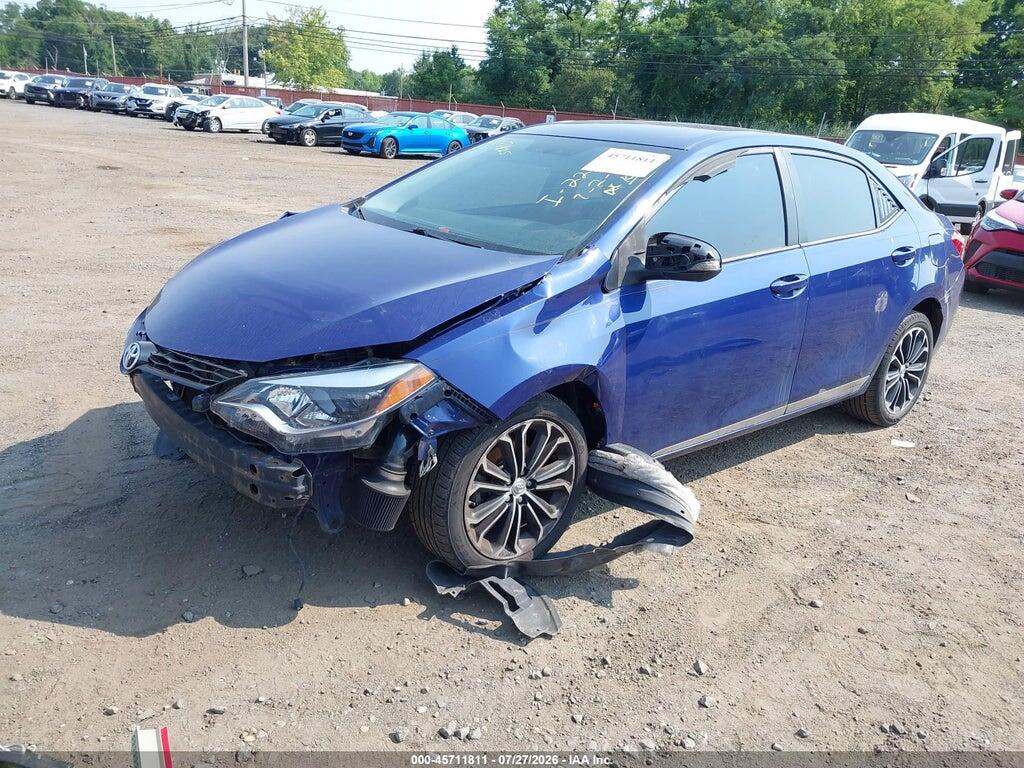 2T1BURHE2EC200392 2014 TOYOTA COROLLA photo no. 2