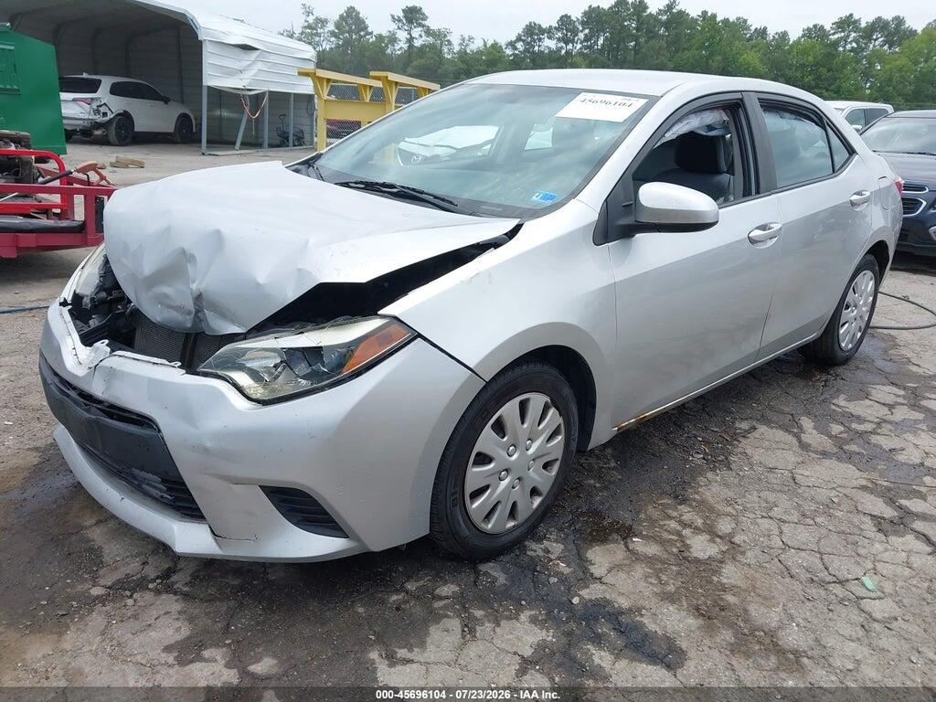 5YFBURHE1EP165750 2014 TOYOTA COROLLA photo no. 2