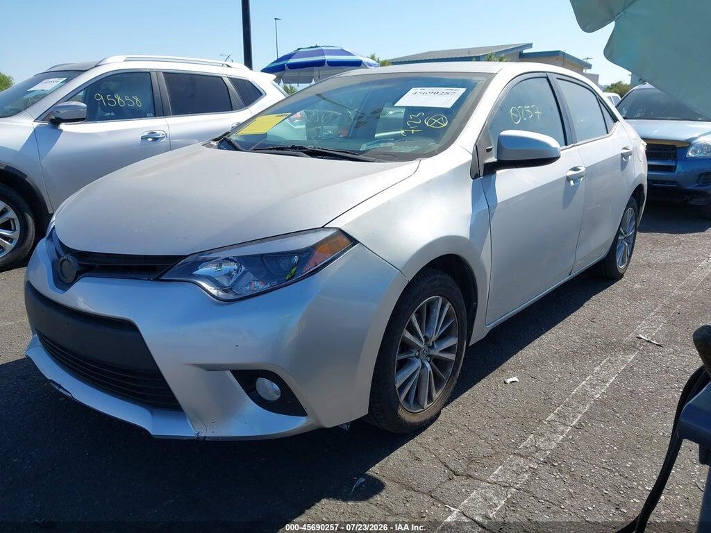 5YFBURHE7EP058346 2014 TOYOTA COROLLA photo no. 2