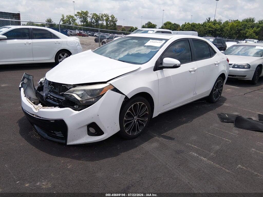 2T1BURHE5EC057213 2014 TOYOTA COROLLA photo no. 2