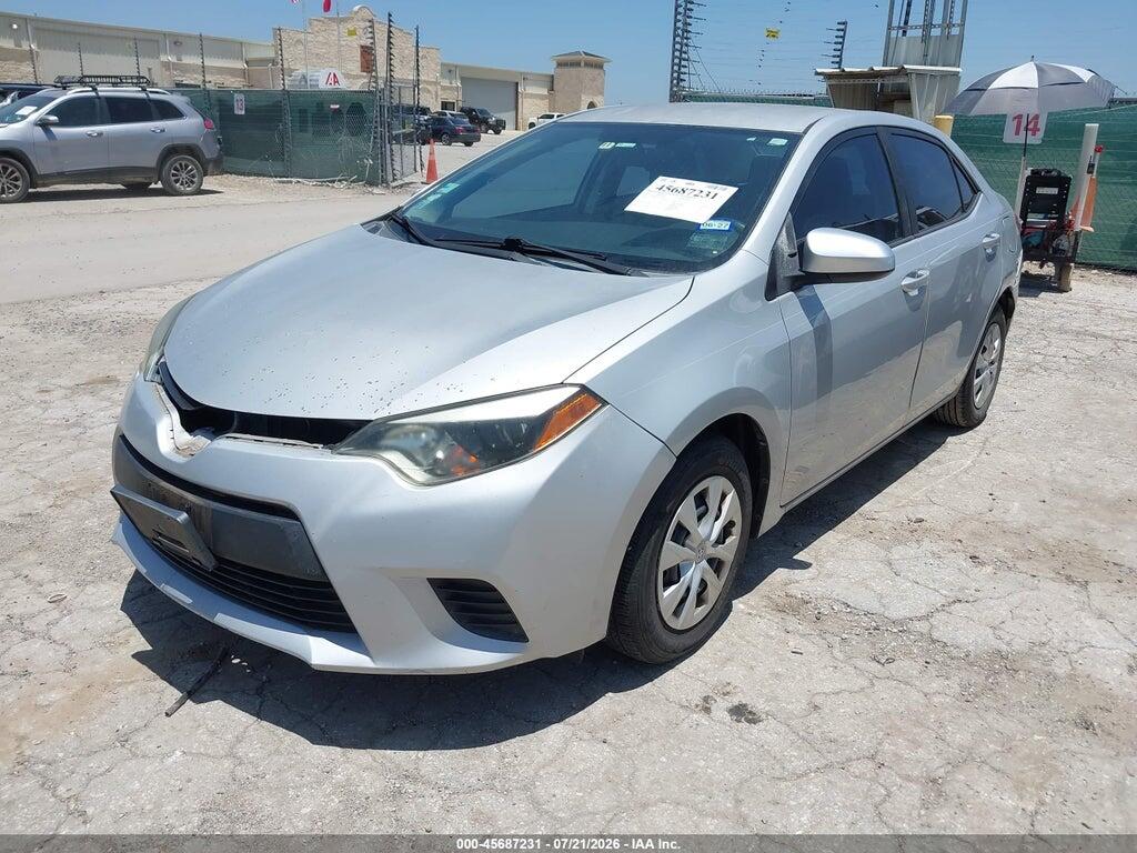 2T1BURHE1EC176909 2014 TOYOTA COROLLA photo no. 2