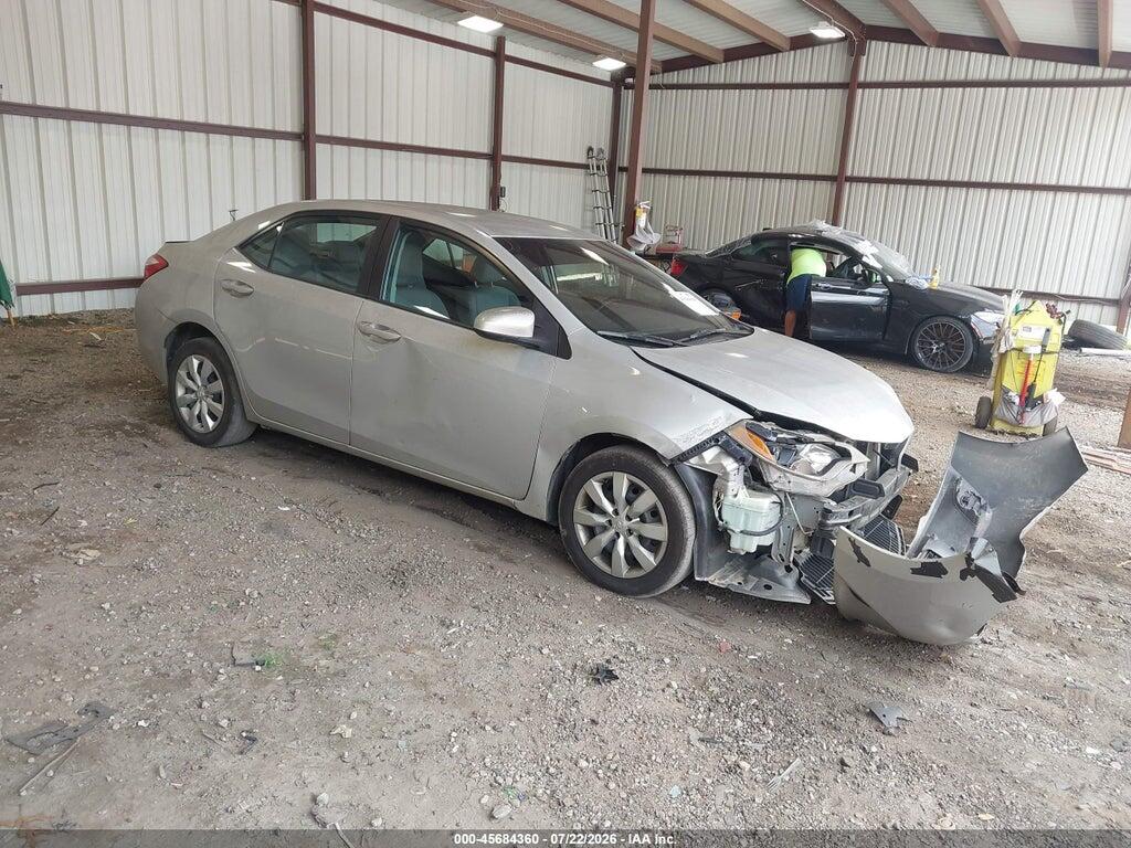 2T1BURHE9EC038583 2014 TOYOTA COROLLA photo no. 1