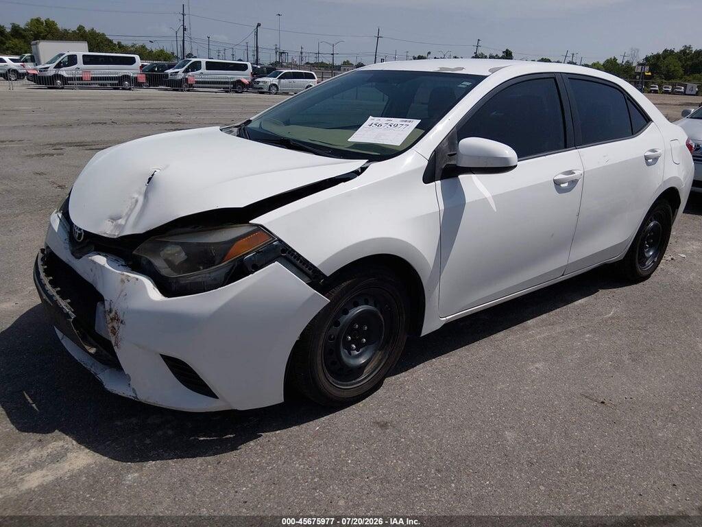 5YFBURHE3EP169279 2014 TOYOTA COROLLA photo no. 2