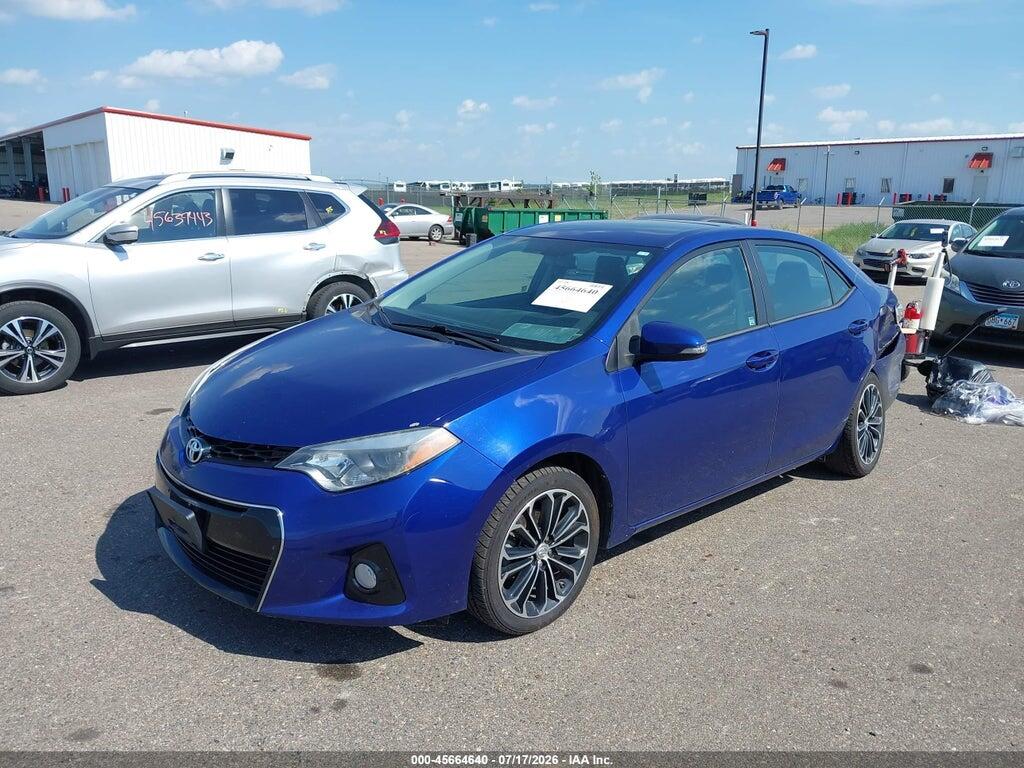 2T1BURHE0EC211763 2014 TOYOTA COROLLA photo no. 2