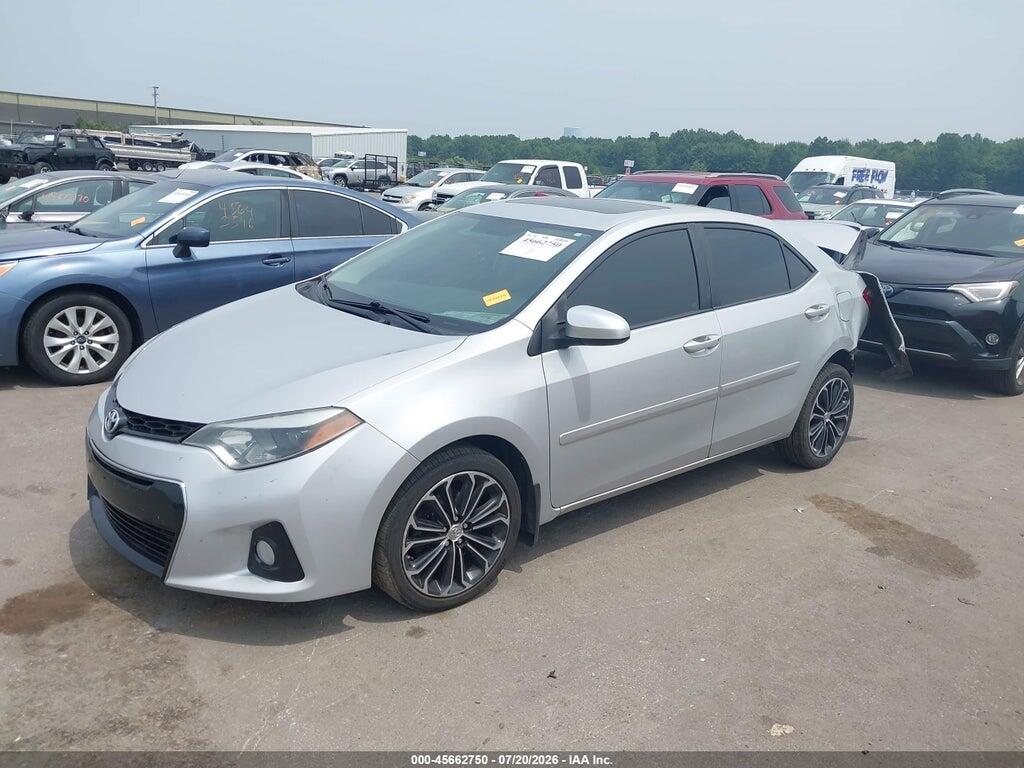 2T1BURHEXEC130642 2014 TOYOTA COROLLA photo no. 2