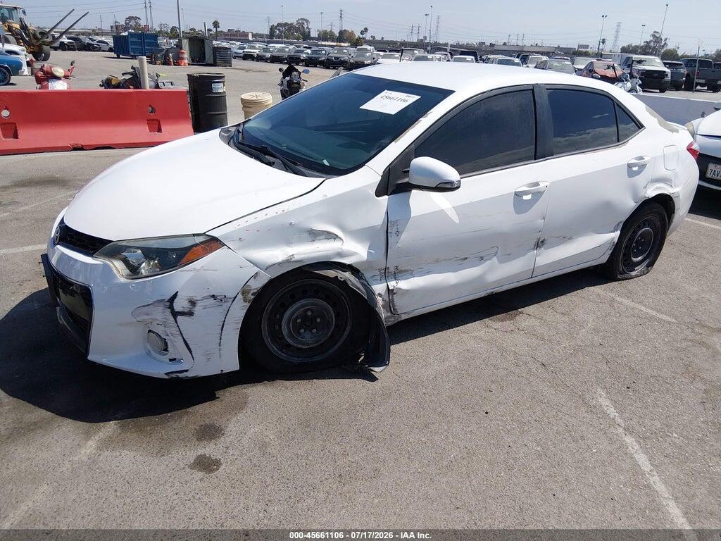 5YFBURHE2EP100955 2014 TOYOTA COROLLA photo no. 2