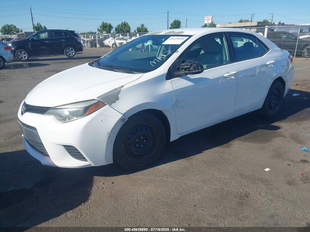 5YFBURHE7EP153490 2014 TOYOTA COROLLA photo no. 2