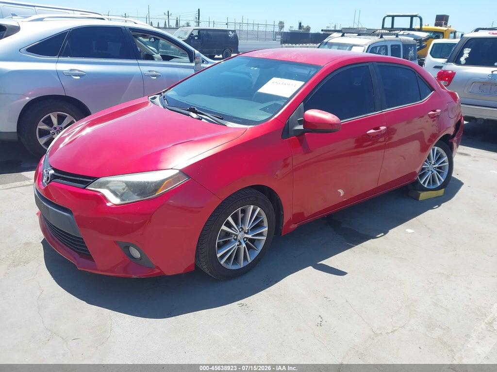 5YFBURHE7EP162738 2014 TOYOTA COROLLA photo no. 2