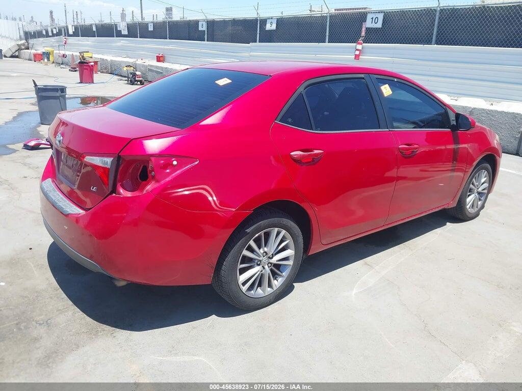 5YFBURHE7EP162738 2014 TOYOTA COROLLA photo no. 4