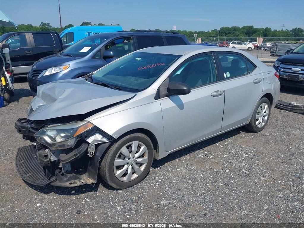 2T1BURHE1EC214641 2014 TOYOTA COROLLA photo no. 2