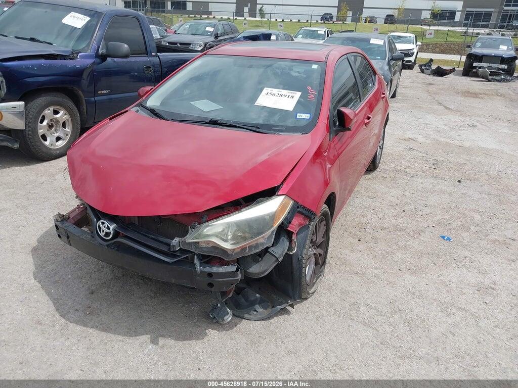 5YFBURHE4EP108748 2014 TOYOTA COROLLA photo no. 2