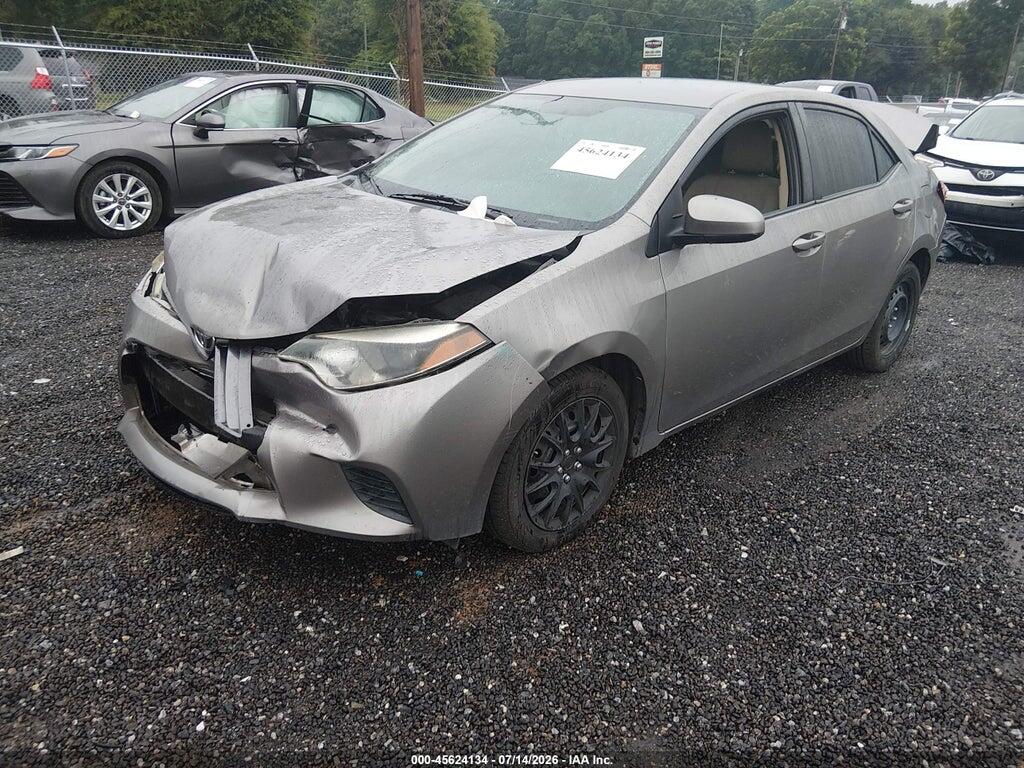 2T1BURHE6EC116446 2014 TOYOTA COROLLA photo no. 2