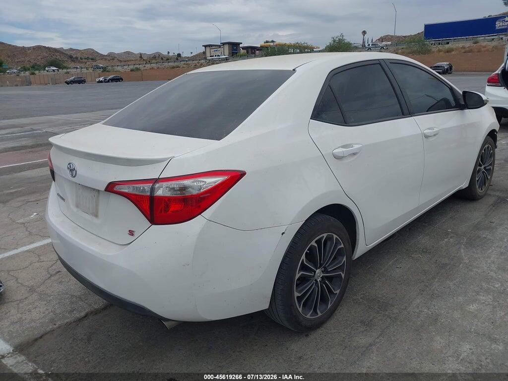 5YFBURHE0EP129385 2014 TOYOTA COROLLA photo no. 4